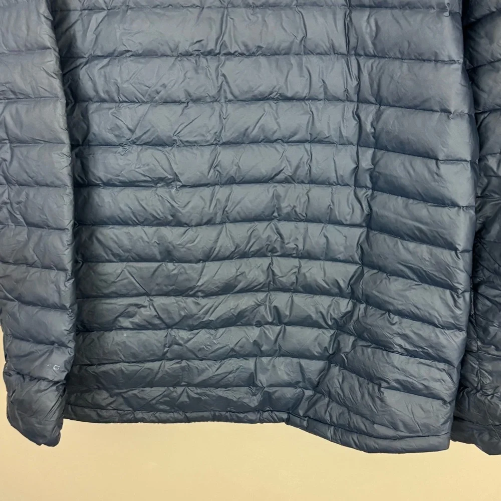 The North Face Lightweight Down Puffer Jacket Coat Navy Blue Men’s Size XL
